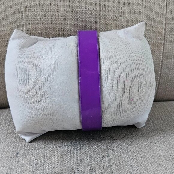 On the Verge Women Bracelet Purple Vegan Wrist Band Fashion Jewelry - Picture 8 of 10